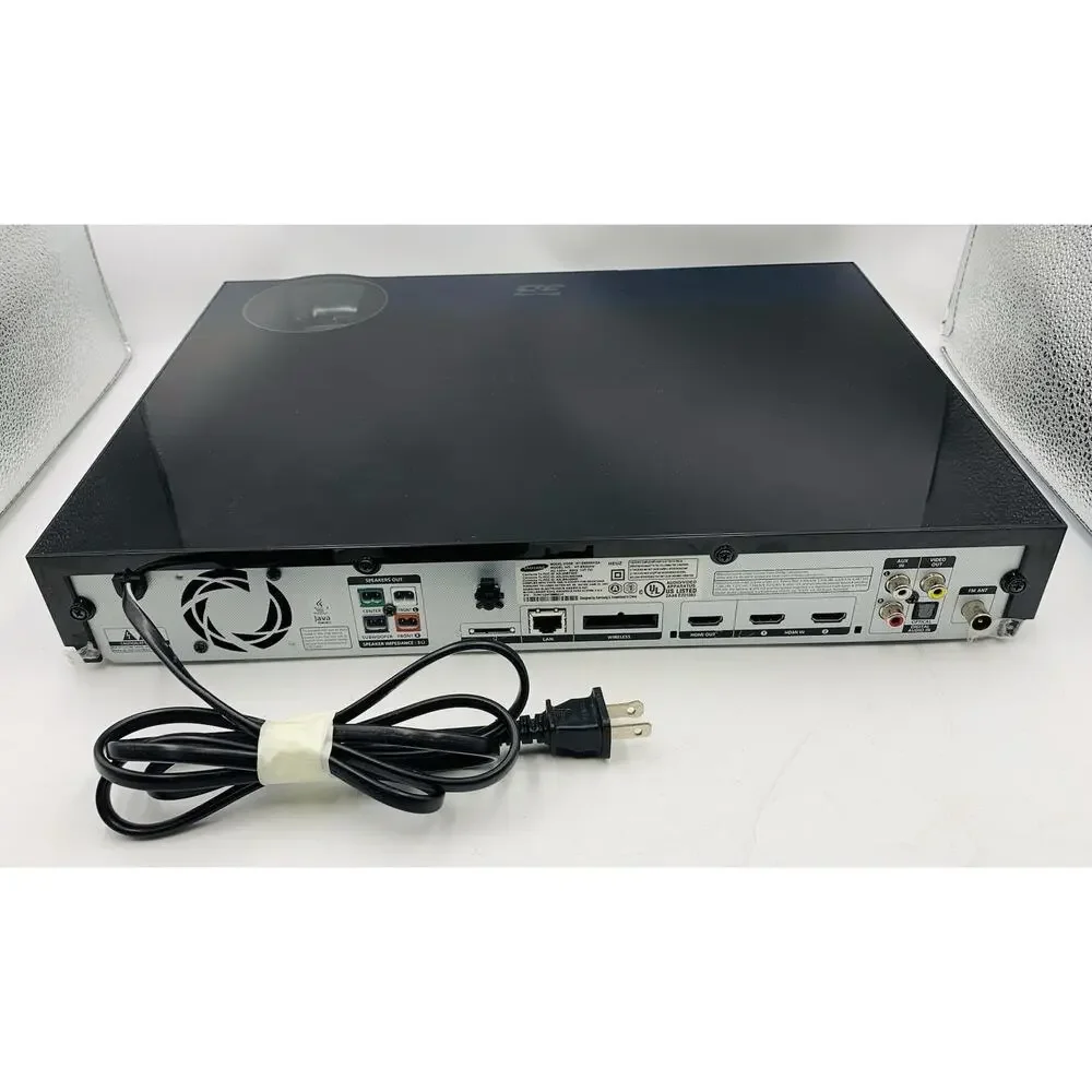 Samsung Blu-ray 3D DVD Vacuum Tube Player Model HT-E6500 Tested